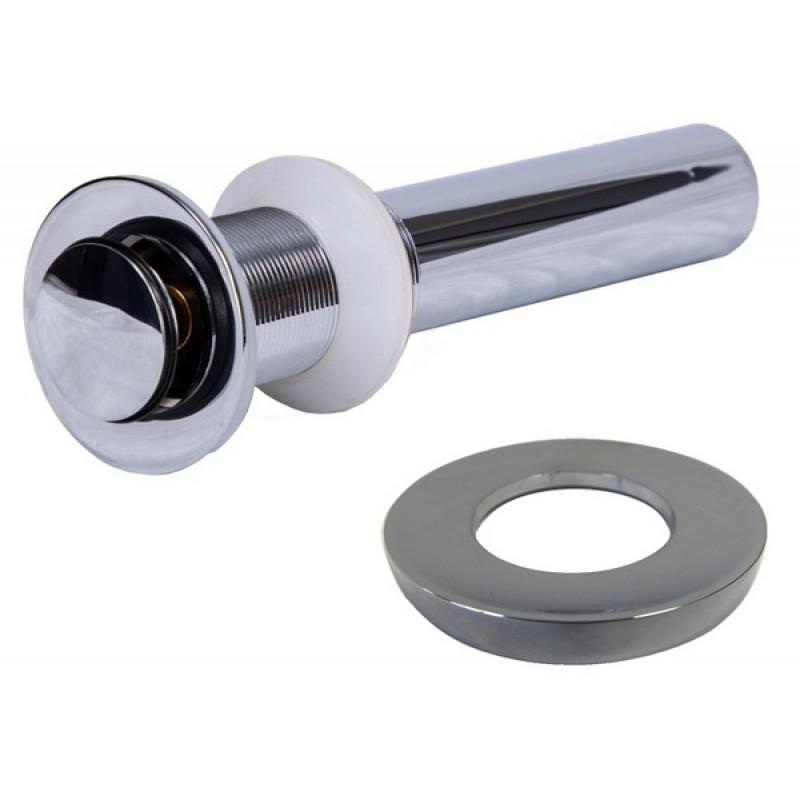 1.5" Popup Drain and Mounting Ring - Chrome