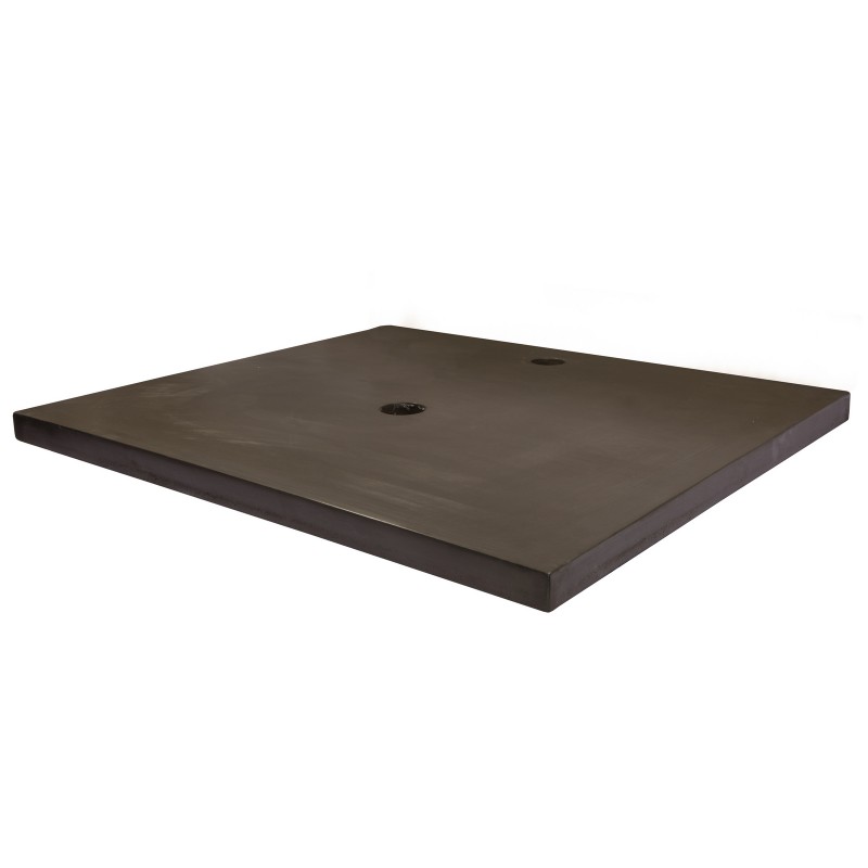25-in x 22-in Concrete Counter Top - Charcoal