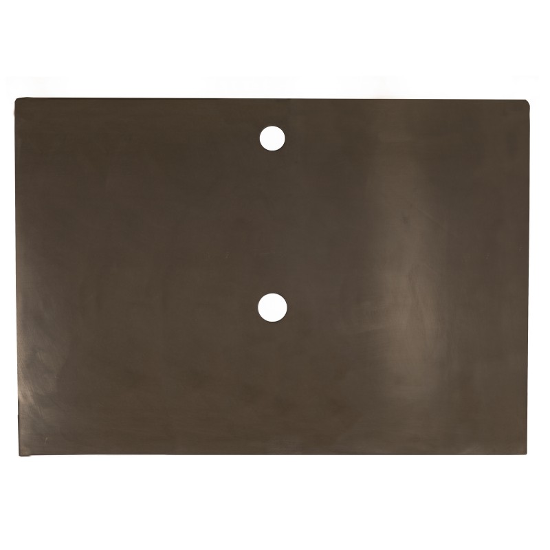 31-in x 22-in Concrete Counter Top with Backsplash - Charcoal