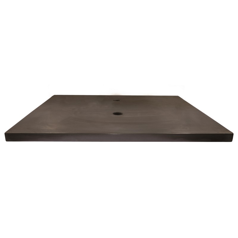 31-in x 22-in Concrete Counter Top - Charcoal