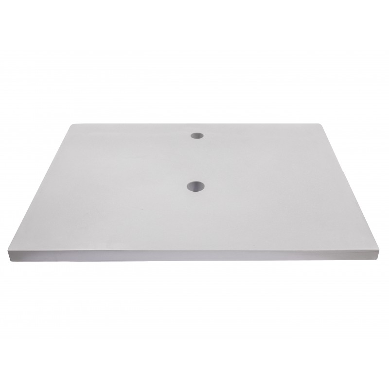 31-in x 22-in Concrete Counter Top - Light Gray