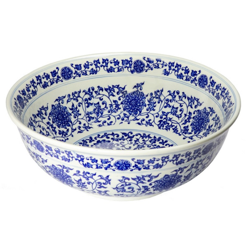 Ming Dynasty Decorative Porcelain Sink