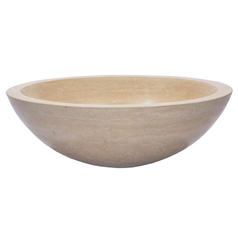 Beige Travertine Sink Bowl
