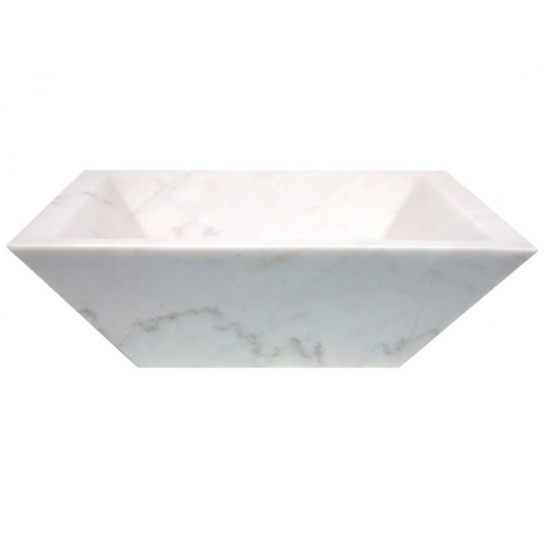 EB_S008 Special Order Angled Square Stone Sink - Various Material Options