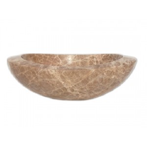 EB_S015 Special Order Oval Wave Shaped Stone Sink ...