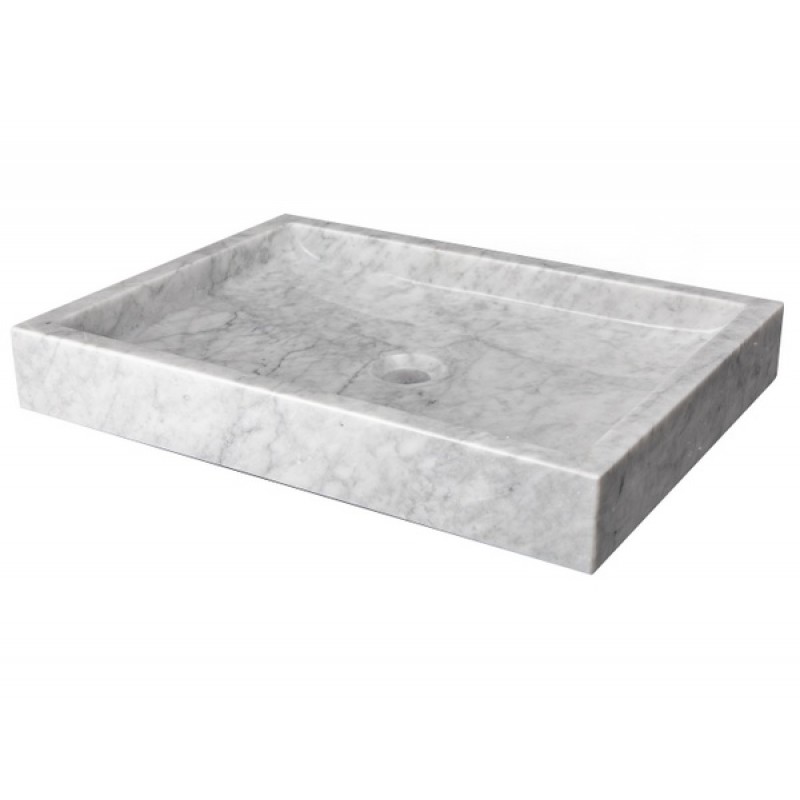 EB_S040 Special Order Rectangular Stone Vessel Sink - Various Material Options