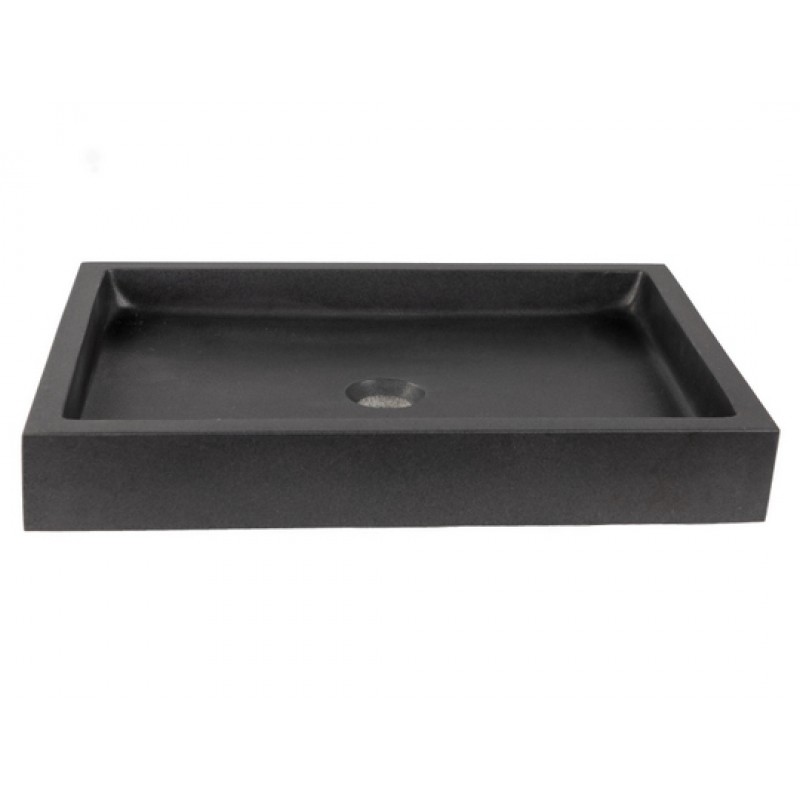 EB_S040 Special Order Rectangular Stone Vessel Sink - Various Material Options