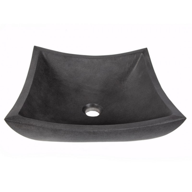 EB_S041 Special Order Square Deep Zen Stone Sink - Various Material Options