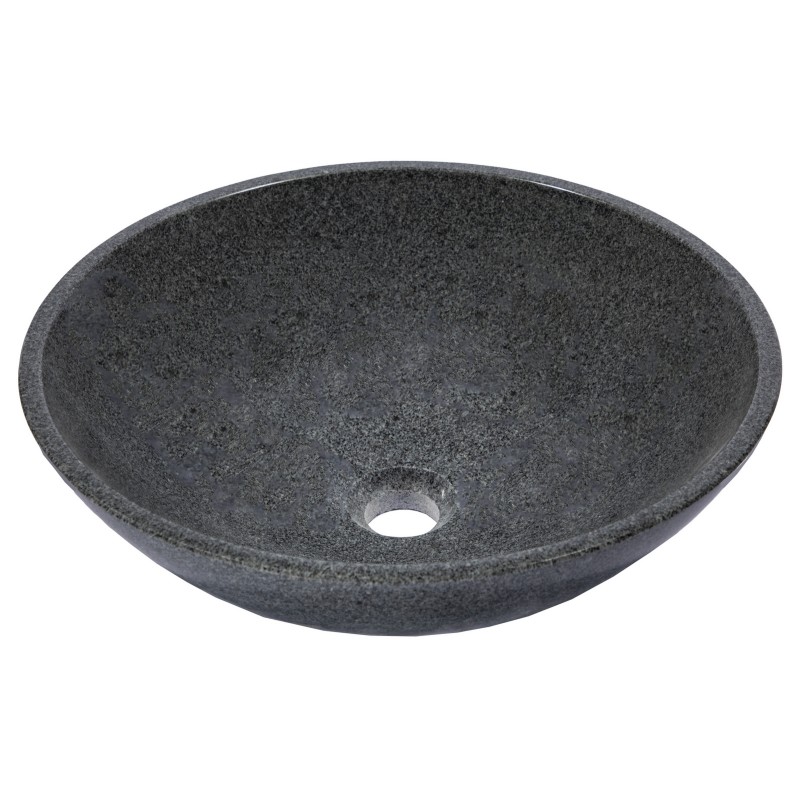 Sesame Grey Granite Round Vessel Sink Bowl