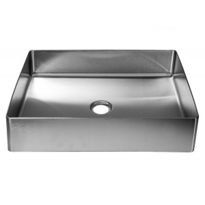 Rectangular 18.9 x 14.6-in Stainless Steel Vessel ...